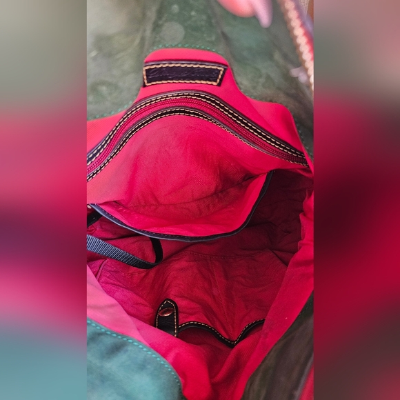 Dooney & Bourke Florentine Leather Mackenzie Bag - Picture 13 of 15